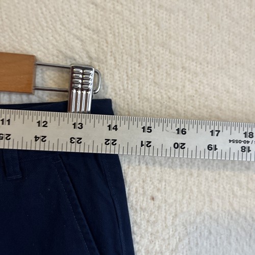 j crew Girls Cotton Chino Pants Size 14 Navy - Picture 4 of 8