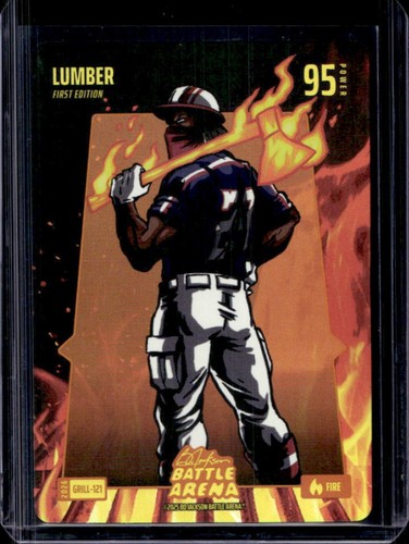 2026 Bo Jackson Battle Arena 1st Ed. Lumber Grillin' Battlefoil #GRILL-121