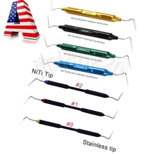 Dental Endo Buchanan Hand Plugger Tip Fill Obturation Instrument Size 7 Type