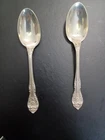 Gorham King Edward Sterling two 6” Teaspoons 1936  pattern No Monogram