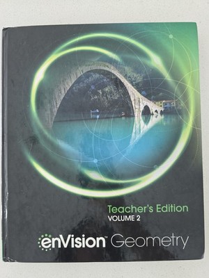 enVision Geometry, Teachers Edition- Hardcover - new condition