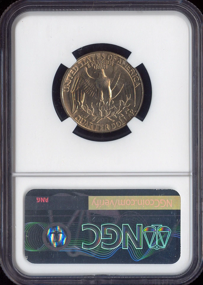 1986-D Washington Quarter NGC MS66 Holiday Sale 🎁 - Image 2 of 2