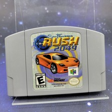 San Francisco Rush 2049 Nintendo 64 N64 Midway Authentic Racing Video Game