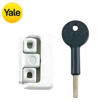Yale Locks 8K101 Window Latch Lock White with Key and Screws