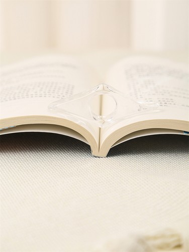 Multifunction Acrylic Thumb Support Book Page Holder Convenient Marker - Picture 10 of 16