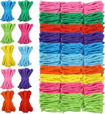 1000 PCS Weaving Loom Refill Loops 10 Colors 6 Inch Nylon Potholder Rainbow