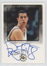 1998-99 Upper Deck Ionix UD Authentics Raef LaFrentz #RL Auto 9c6