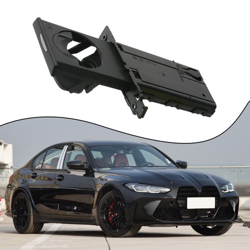 Pour BMW pour E90 pour E91 porte-gobelet passager droit en noir design rétracta - Photo 4 sur 9