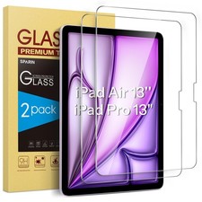 Sparin 2er Pack Display iPad Air 13" M3/M2 & Pro M5/M4, transparent 