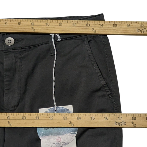 AG Adriano Goldschmied Caden maßgeschneiderte Hose Pants Größe 26 schwefelgrau neu mit Etikett $ 198 - Bild 6 von 11