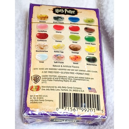 Harry Potter Bertie Botts Every Flavour Beans 1,2 OZ Box NUOVO SIGILLATO scadenza 2018 - Foto 2 di 7