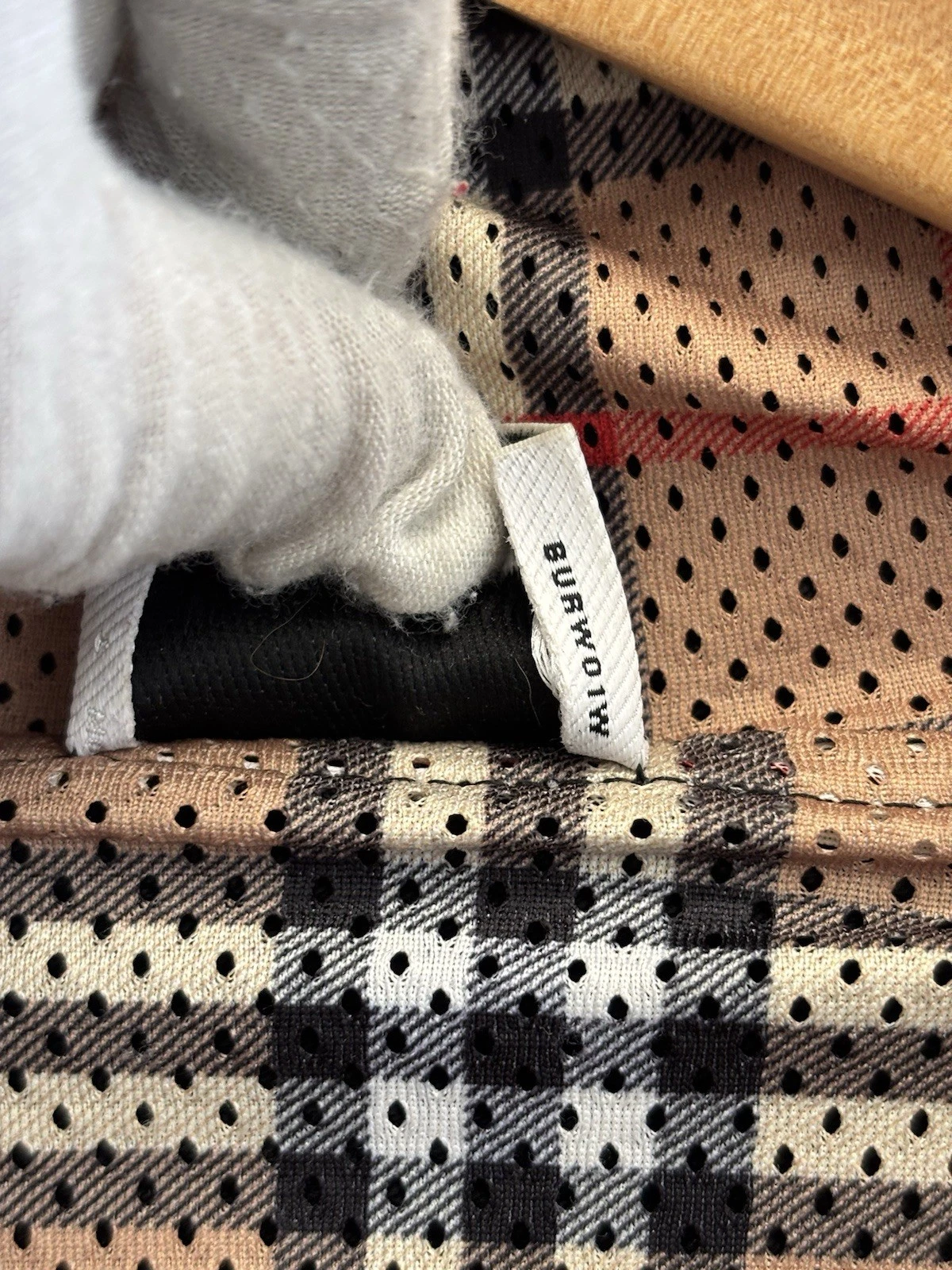 Autentica felpa con cappuccio e zip BURBERRY reversibile Nova Check London taglia M