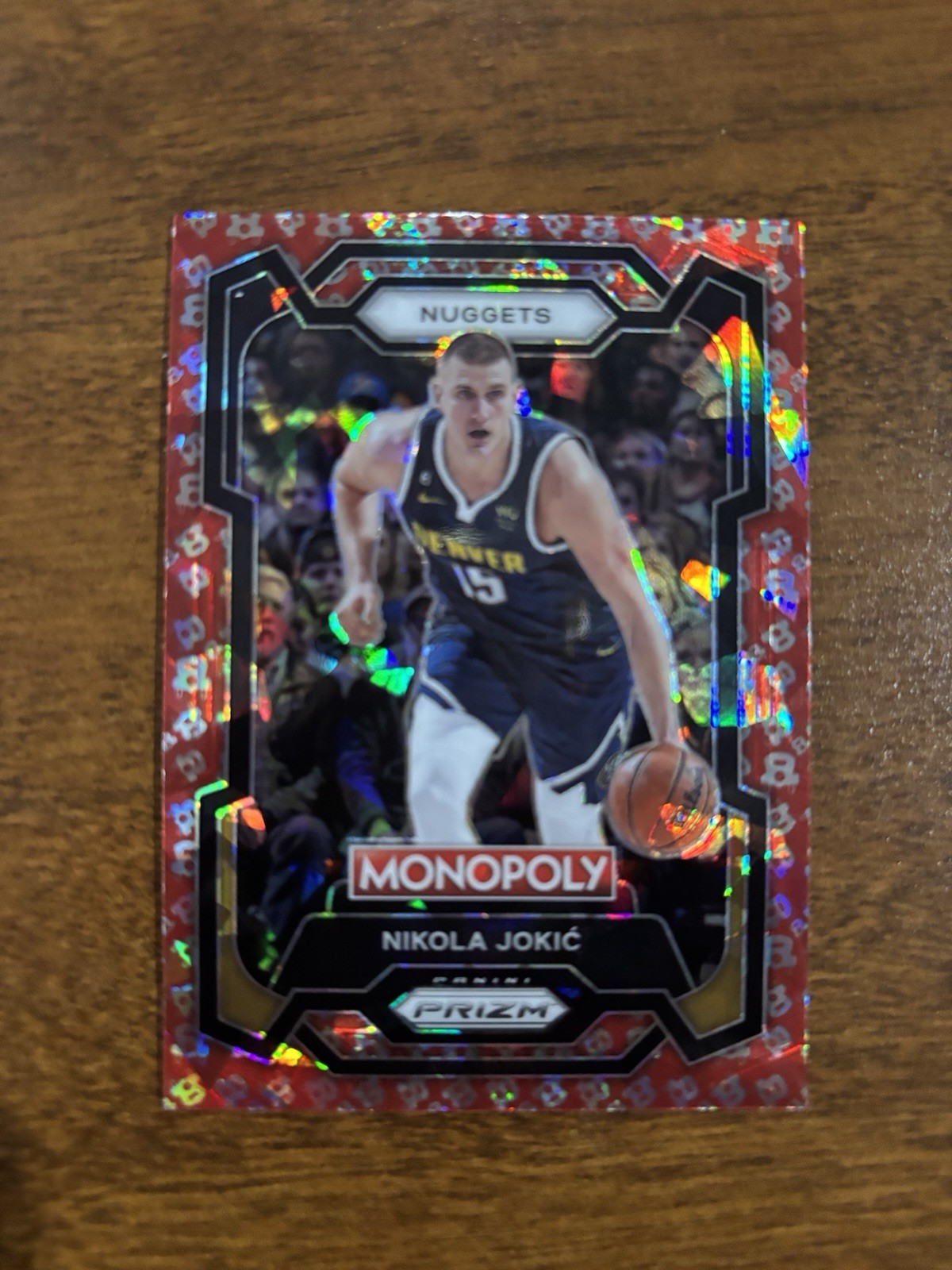 ✨2023-24 Panini Prizm Monopoly Nikola Jokic Nuggets #1 Free Parking Nuggets SP