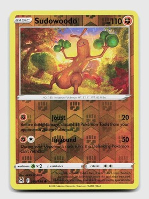 Sudowoodo 094/196 Common LOR Verlorener Ursprung Pokemon Reverse Holo NM/M