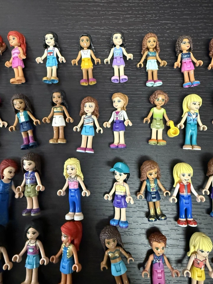 Authentic LEGO Friends Minifigure Lot Of 50 Friend Figures - Image 3 of 4