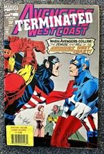 AVENGERS WEST COAST TERMINATED (Vol 2 No 102 Jan 1994 Marvel Comics)