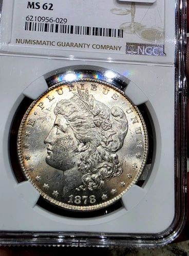 1878 8TF $1 MORGAN DOLLAR VAM 16 DOUBLED LIBERTY NGC MS62 👀SEE THE VIDEO! 👀