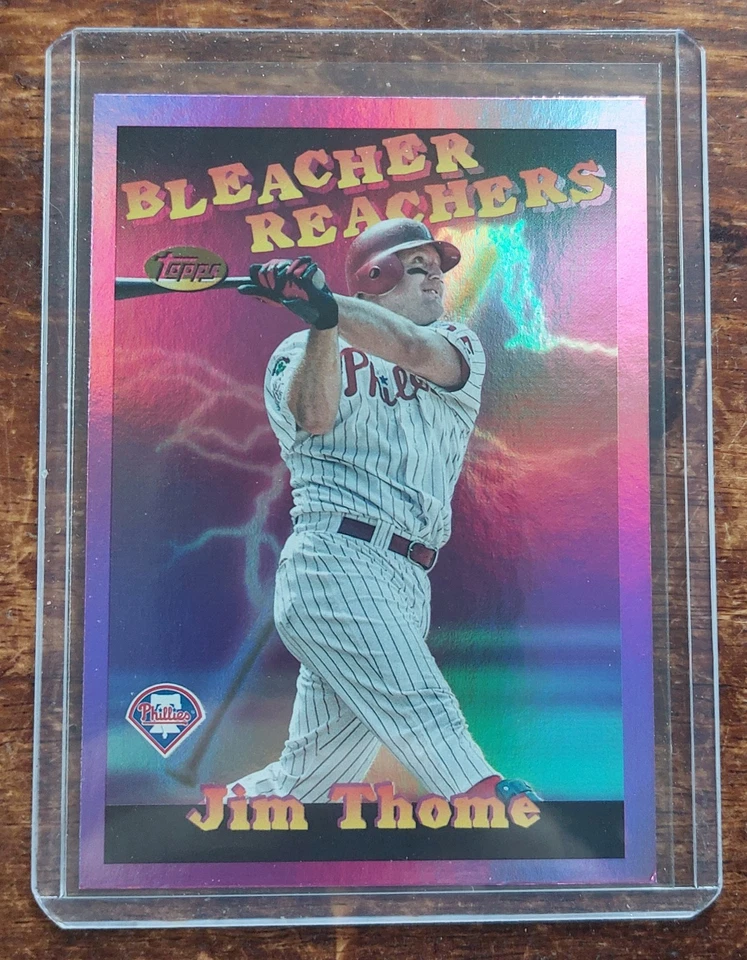 25 Topps Chrome Phillie Sluggers, Mike Schmidt, Jim Thome, Kyle Schwarber Foto 2 de 3