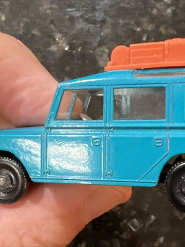 MATCHBOX LESNEY #12 LAND ROVER SAFARI MINT - Picture 9 of 13
