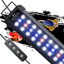 14W Aquarium LED Light for 18 to 24 Inch Extendable Fish Tank Light W/ Full