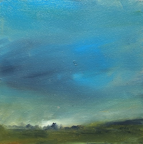 Original painting - MORNING NO. 102 - landscape - portion of proceeds to charity
