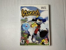 Klonoa (Nintendo Wii, 2009) Complete With Manual! Tested And WORKING!