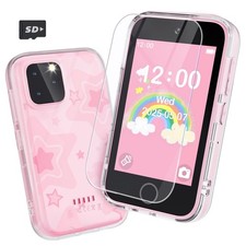 Kids Smart Phone for Girls, 3.5'' Touchscreen Kid Phones Toys for Girls 3 4 5...