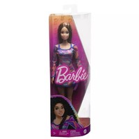 194735094394 Barbie. HJT03 Fashionistas. Lalka Z Karbowanymi WłOsami I Piegami B