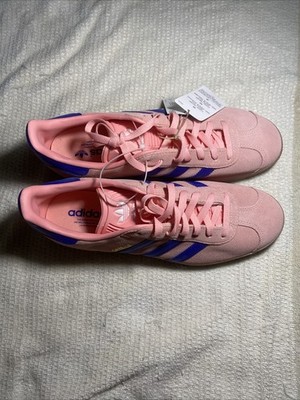 Brand New Never Worn Adidas Gazelle  Semi Pink Spark Lucid Blue  Make Offers!