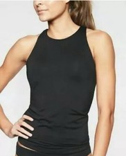 Athleta Maldives Bra Cup Tankini Top-Black-NWT-Size 34 B/C 84 Retail