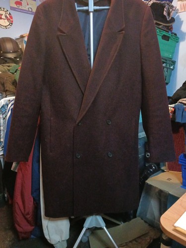 mod inspired crombie style coat in excellent condition - Picture 1 of 7
