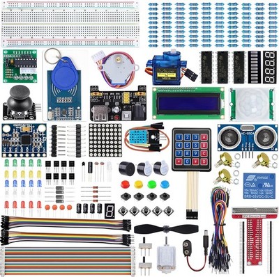 Elektronik Bausätze Starter Kit kompatibel mit Arduino Raspberry Pi 235
