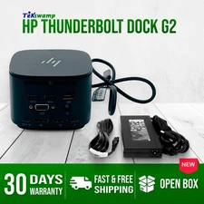NEW HP Thunderbolt USB-C Docking Station for HP Elite x2 1012 G1 G2 Laptops