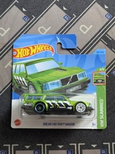 Hot Wheels Volvo 240 Drift Wagon HW Slammed Green 245/250 Card 2023 