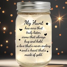 Gifts for Aunt , Christmas Gifts from Husband Daughter Son, Birthday Women Wife