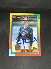 John Olerud 1990 Topps Traded #83T Toronto Blue Jays Autographed Signed RC Card