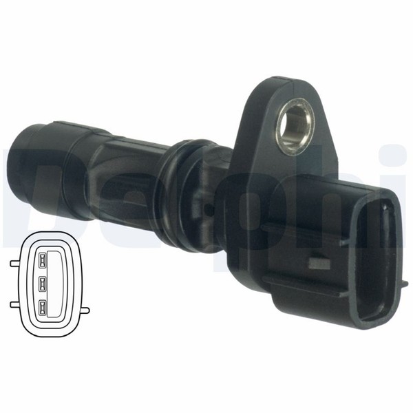 Kurbelwellensensor Impulsgeber Delphi SS11046 FüR Nissan Tino Almera V10 NP300 3-image