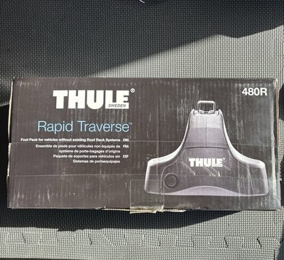 Thule 480R Rapid Traverse Foot Pack for Roof Rack Systems - in Box