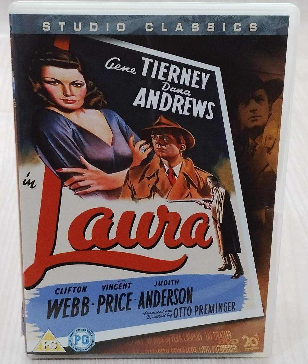 Laura DVD In Mint Condition Gene Tierney , Dana Andrews