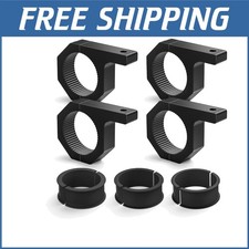 4PCS Roll Bar Clamps LED Light Mounts for 2.135 to 2.5 Tubes - Durable Easy