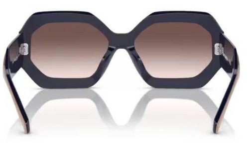 Tory Burch TY7192U 19396I 55mm Women's Sunglasses Navy/Beige/Clear Gradient Grey - 第 4/4 張圖片
