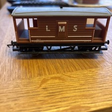 Hornby LMS 20T Brake Van – OO Gauge – Vintage Model Railway – LMS 730386