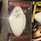 Ronnie Lott Autographed Football