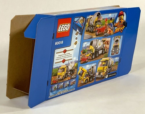 60018 LEGO Cement Truck - 100% Completo con scatola e istruzioni EX COND 2013 - Foto 15 di 20