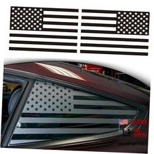 Rear Quarter Window Decal For Car Suv Trucks Universal Matte American Flag Rear Quarter Window Decal For Car Suv Trucks Universal Matte American Flag