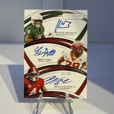 2022 Panini Immaculate Collection Triple Autograph