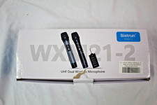 Bietrun UHF Dual Wireless Microphone WXM21-2