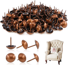 200Pcs 3/4'' 19 21Mm Antique Upholstery Decorative Tacks Furniture Sofa Thu...