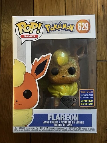 Pokemon Flareon Funko Pop 629. DIAMOND.