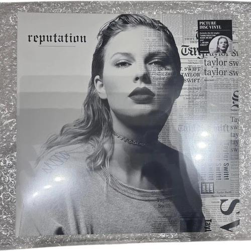 Taylor Swift - reputation Vinyl 2LP Picture Disc - NEW SEALED (Small Corner...